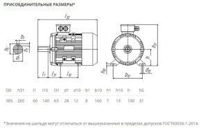 Электродвигатель 5АИ 100 L8 1,5/750 IM1001/1081 1,5кВт 380/220В У2