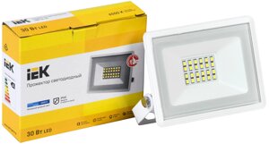 Прожектор светодиодный СДО 06-30 6500К IP65 бел. IEK LPDO601-30-65-K01