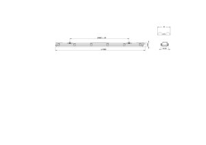 Светильник ЭРА SPP-101-0-002-150 IP65 под 2 светодиодные лампы T8 G13 LED 2x1500
