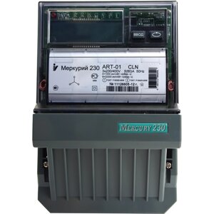 Счетчик Меркурий 230ART-01 CLN 5-60А; 3*230/400В (к. т. 1/2; PLC-I модем; САN; ЖКИ)