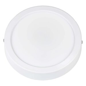 Ulm-q240 12w/6500k white светильник светодиодный накладной. дневной свет (6500K). Корпус белый. ТМ Volpe
