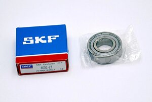 Подшипник SKF 6002 ZZ (80102) 15*32*9мм