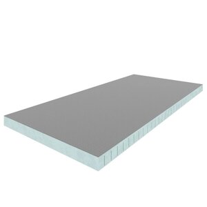 Плита теплоизоляционная Teplofom+ 50х600х1250 мм с односторонним полимерцементным слоем с поперечным пропилом