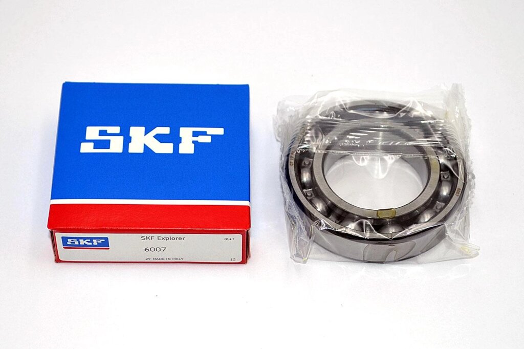 Подшипник SKF 6007 (107) 35*62*14мм от компании ТОО "Nekei" - фото 1