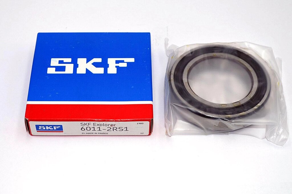 Подшипник SKF 6011 2RS (180111) 55*90*18мм от компании ТОО "Nekei" - фото 1