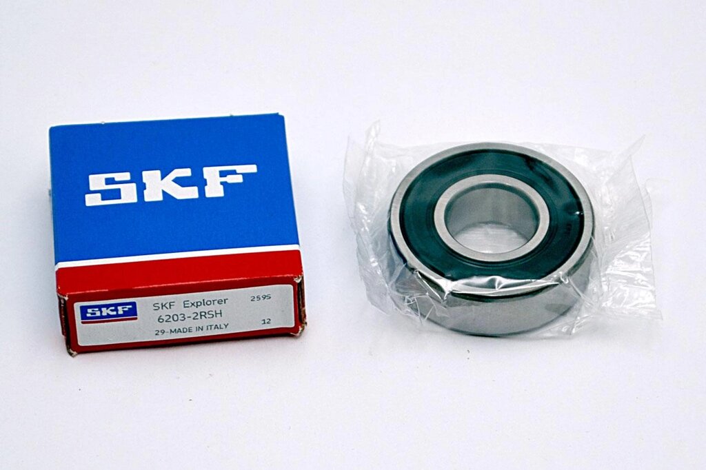 Подшипник SKF 6203 2RS (180203) 17*40*12мм от компании ТОО "Nekei" - фото 1