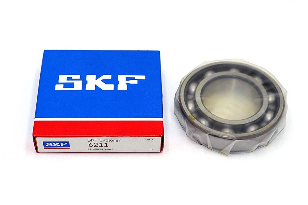 Подшипник SKF 6211 (211) 55*100*21мм от компании ТОО "Nekei" - фото 1