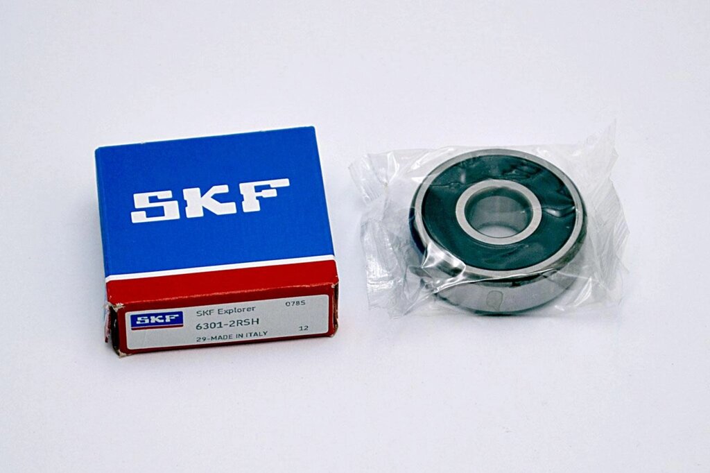 Подшипник SKF 6301 2RS (180301) 12*37*12мм от компании ТОО "Nekei" - фото 1