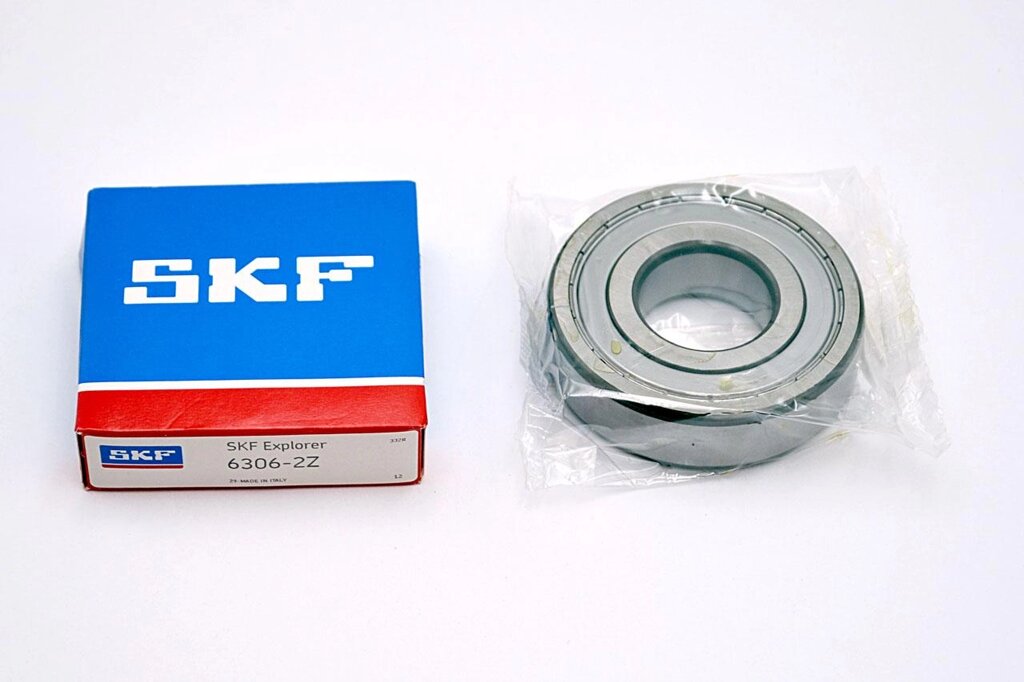 Подшипник SKF 6306 ZZ (80306) 30*72*19мм от компании ТОО "Nekei" - фото 1