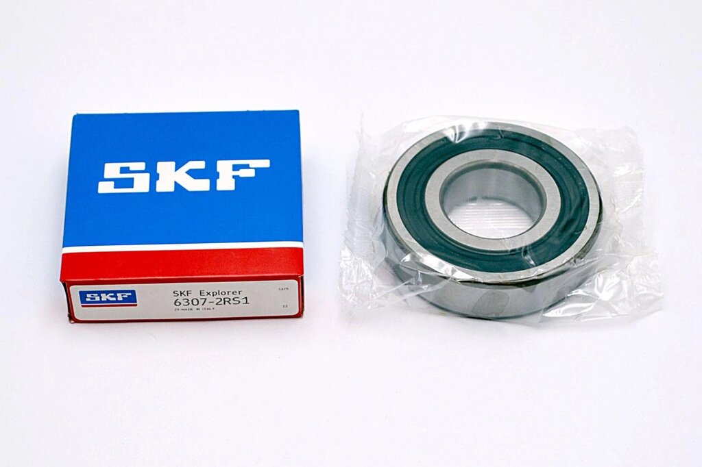 Подшипник SKF 6307 2RS (180307) 35*80*21мм от компании ТОО "Nekei" - фото 1