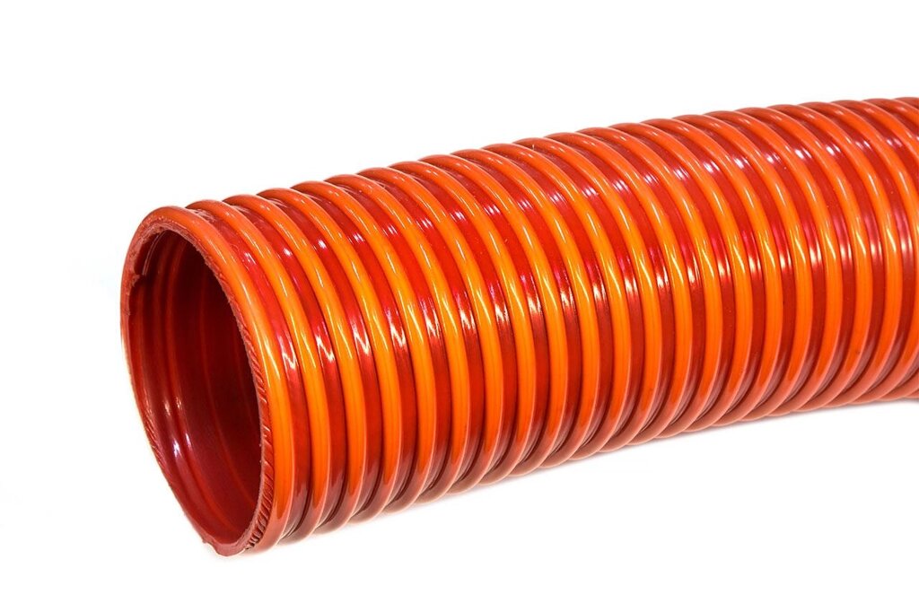 Шланг ассенизаторский морозостойкий ПВХ 100 мм (30 м) красный, CLEAN от компании ТОО "Nekei" - фото 1