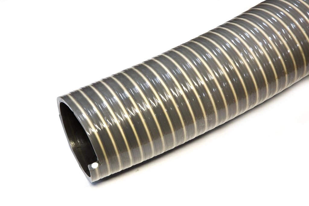 Шланг ассенизаторский морозостойкий ПВХ 63 мм (30 м) серый 100SM от компании ТОО "Nekei" - фото 1