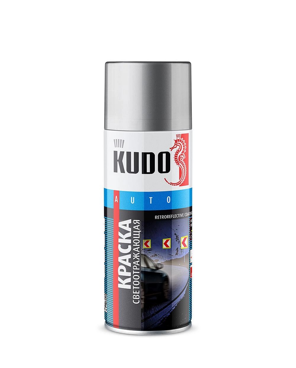 Светоотражающая краска KUDO с алюминиевым отражателем высокой яркости от компании ТОО "Nekei" - фото 1