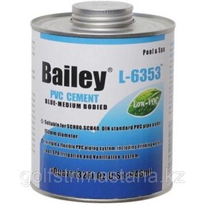 Клей для труб ПВХ Bailey L-6353