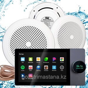 Комплект аудио системы для хамам Steam & Water Smart Home Music 3 колонки