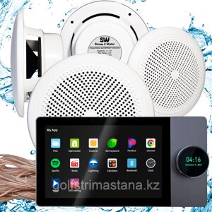 Комплект аудио системы для хамам Steam & Water Smart Home Music 4 колонки