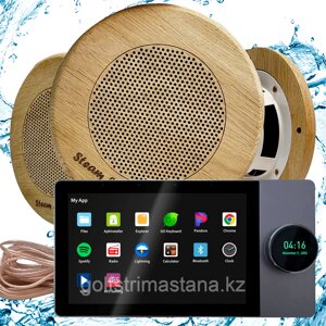 Комплект аудио системы для сауны Steam & Water Smart Home Music (круг) 3 колонки