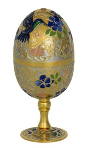 Яйцо пасхальное Колибри (2 рюмки)