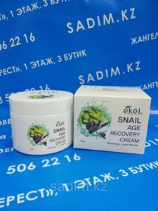Ekel Snail Age Recovery Cream 100 g - Крем для лица