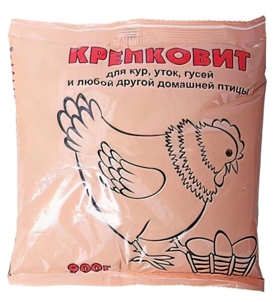 Крепковит» для кур и птицы900гр — для кур, уток, гусей и любой другой ...