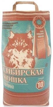 Наполнитель для кошачьих туалетов Сибирская кошка ЛЕСНОЙ 10л от компании ТОО «Амагел» -Поставщик ветеринарных препаратов и зоотоваров - фото 1