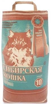 Наполнитель для кошачьих туалетов Сибирская кошка ЛЕСНОЙ 10л от компании ТОО «Амагел» -Поставщик ветеринарных препаратов и зоотоваров - фото 1