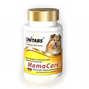 Unitabs mamacare для щенков и кормящих собак, 100 таб.