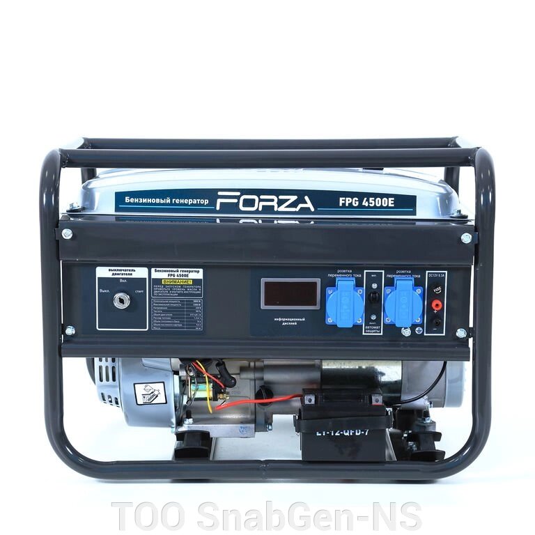 Бензиновый генератор Forza FPG4500A от компании ТОО SnabGen-NS - фото 1