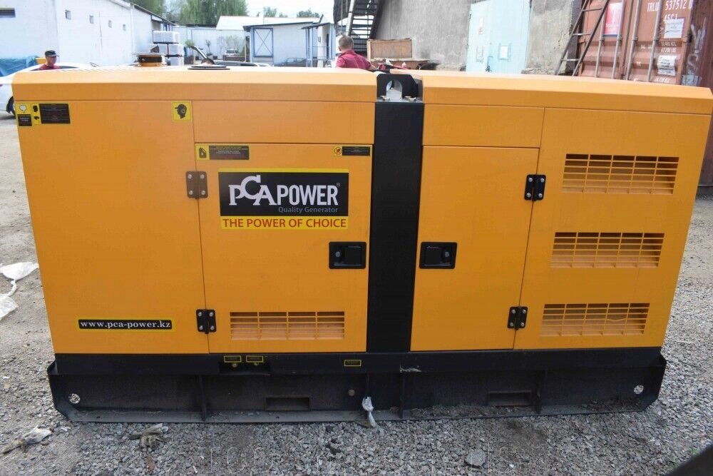 Дизельный генератор PCA POWER PDE-80 кВа с АВР в шумозащитном кожухе. от компании ТОО SnabGen-NS - фото 1