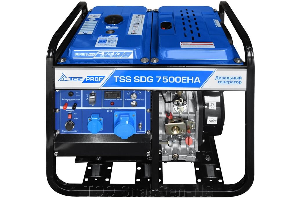 Дизельный генератор TSS SDG 7500EHA от компании ТОО SnabGen-NS - фото 1