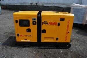 Дизельный генератор PCA POWER PCD-35 Kвa с АВР в шумозащитном кожухе.
