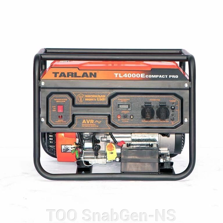 Профессиональный бензиновый генератор Tarlan TL-4500E (220V) от компании ТОО SnabGen-NS - фото 1