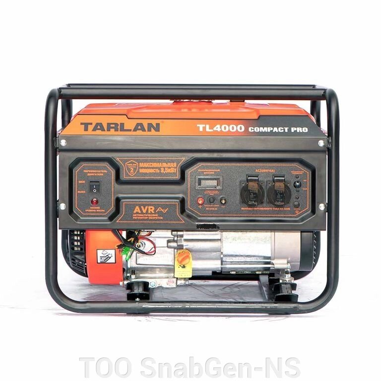 Профессиональный генератор бензиновый Tarlan TL-4500 (220V) от компании ТОО SnabGen-NS - фото 1