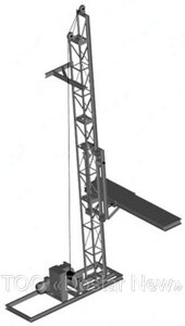 Подъёмник мачтовый строительный ПМ-500