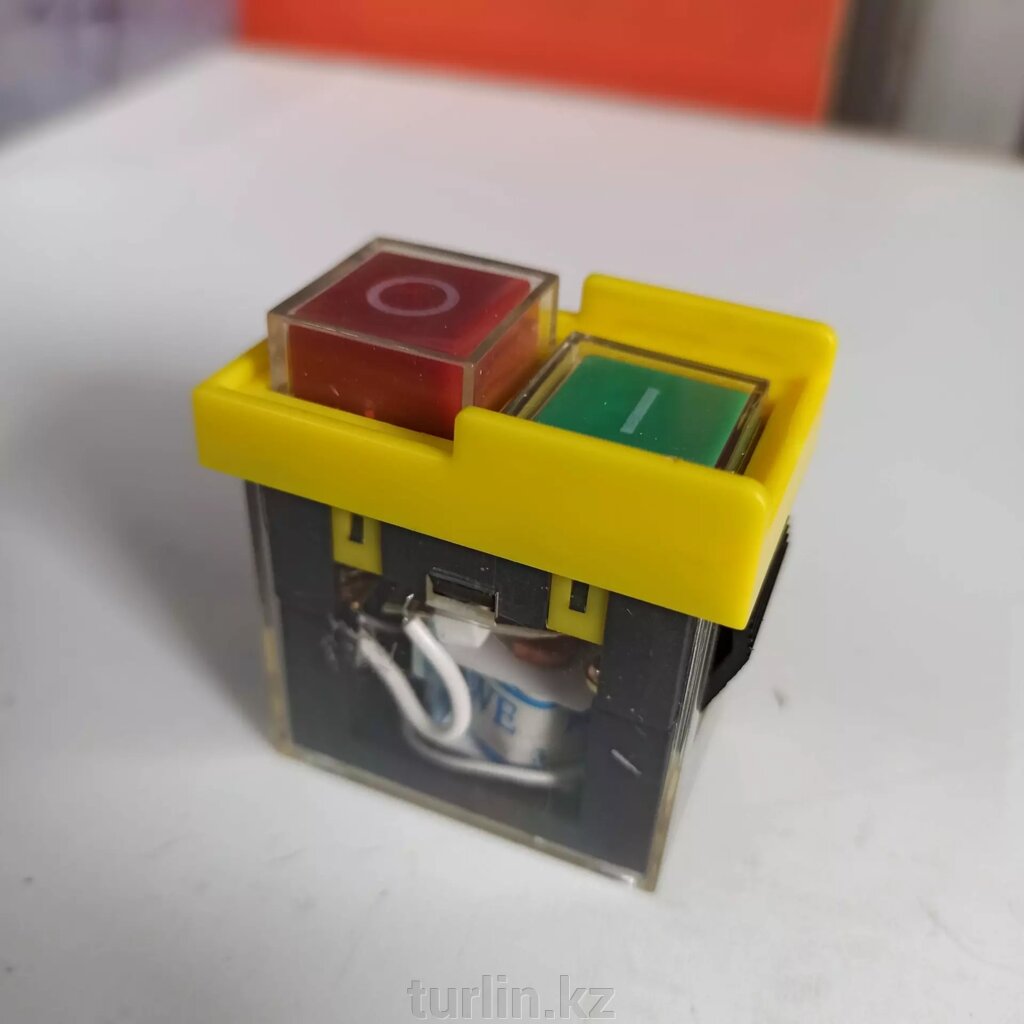 Кнопка бетономешалки водонепроницаемая от компании Турлин Cº - фото 1