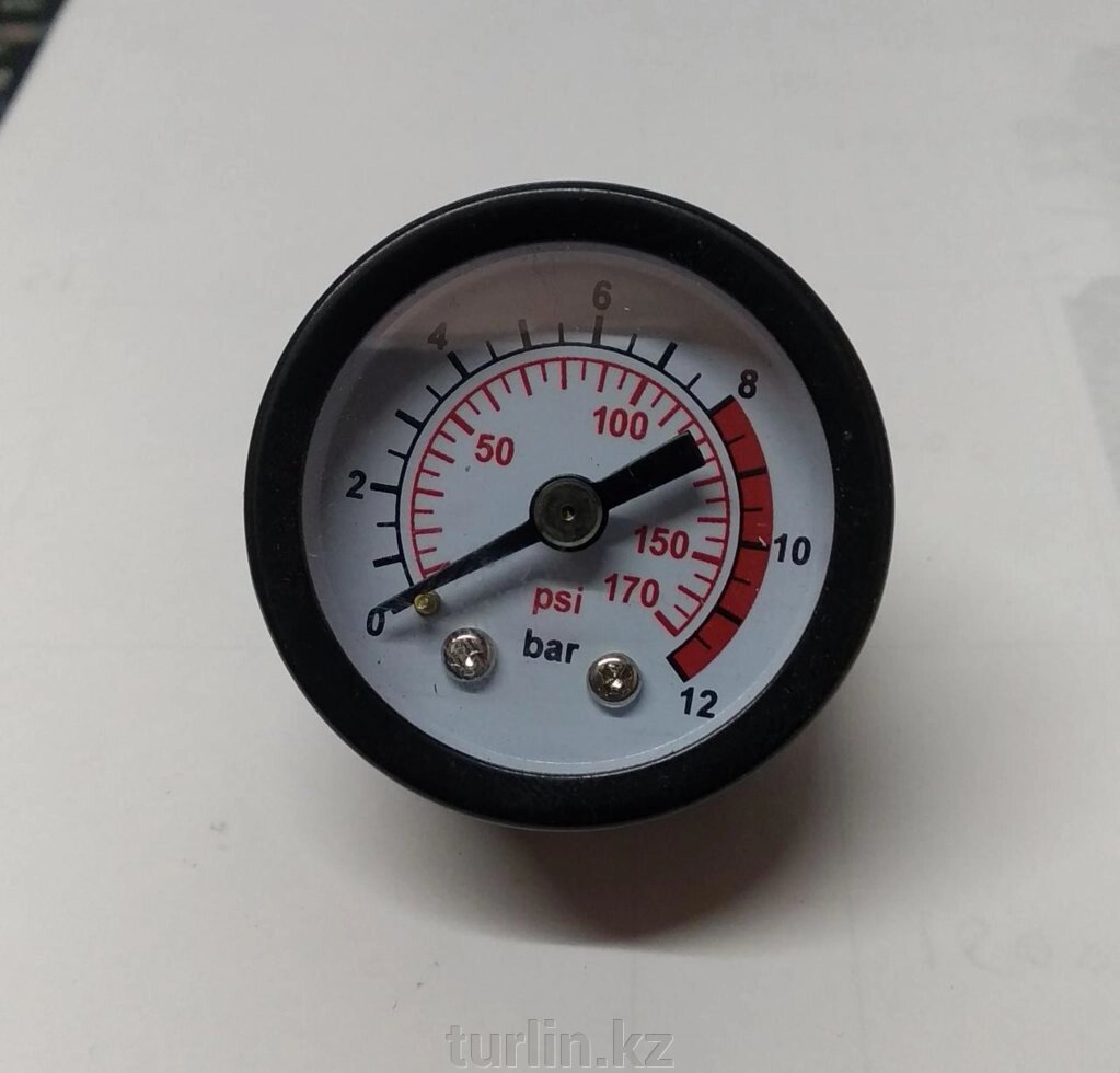 Манометр для компрессора для воздуха 4 см от компании Турлин Cº - фото 1