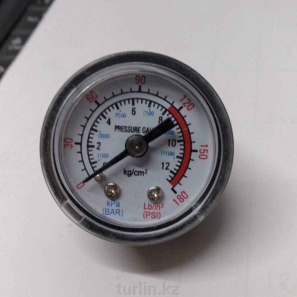 Манометр компрессорный для воздуха 4 см от компании Турлин Cº - фото 1