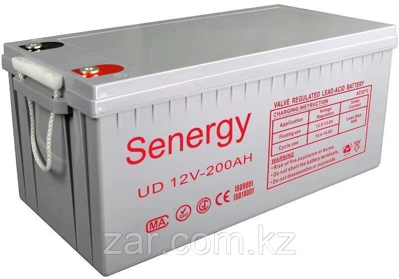 Аккумулятор 200Ач Senrgy (12В, 200Ач) для ИБП и Солнечных электорстанций от компании Белая птица - фото 1