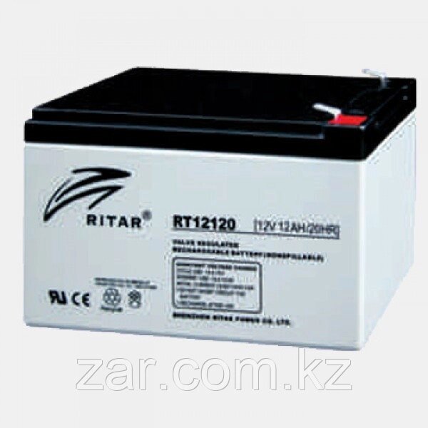 Аккумулятор Ritar RT12120(12В, 12Ач) от компании Белая птица - фото 1