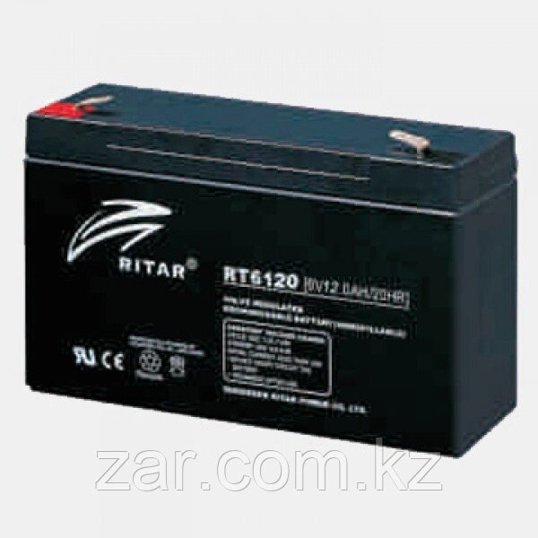 Аккумулятор Ritar RT6120(6В, 12Ач) от компании Белая птица - фото 1