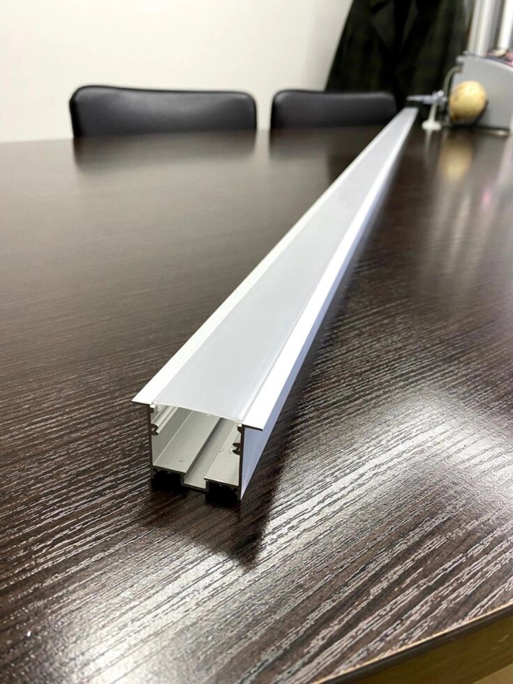 LED Светодиодный профиль, профиль алюминиевый для светодиодных лент от компании Белая птица - фото 1