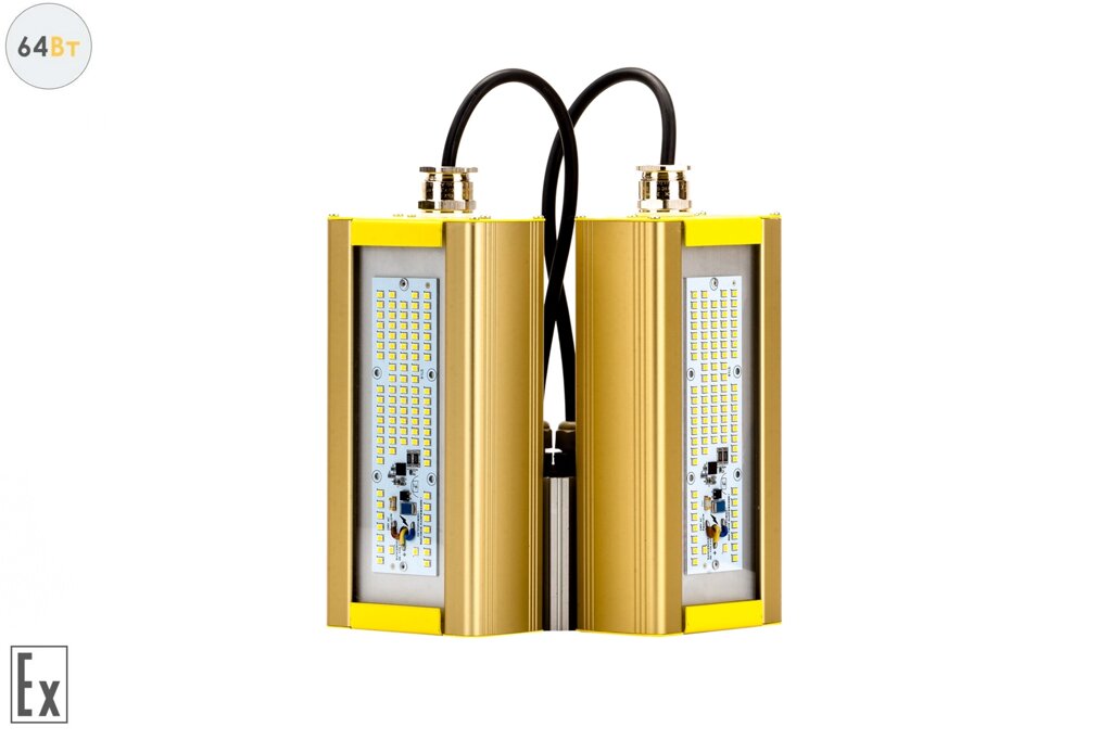 Модуль Взрывозащищенный GOLD, консоль KM-2, 64 Вт, светодиодный светильник от компании Белая птица - фото 1