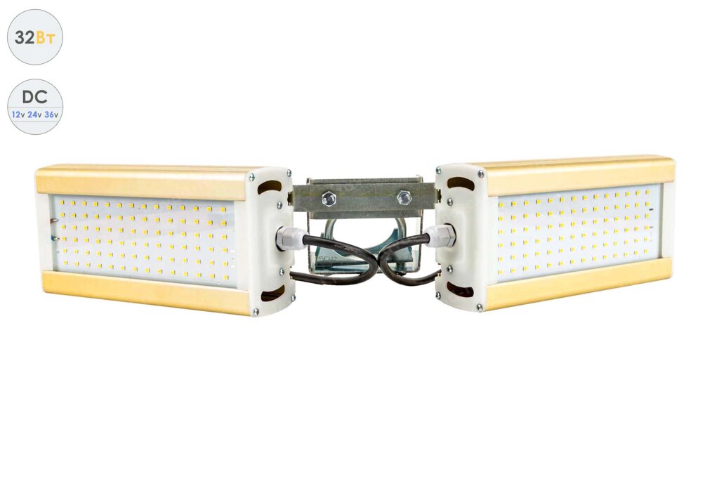 Низковольтный светодиодный светильник Модуль Галочка GOLD, универсальный, 32 Вт от компании Белая птица - фото 1