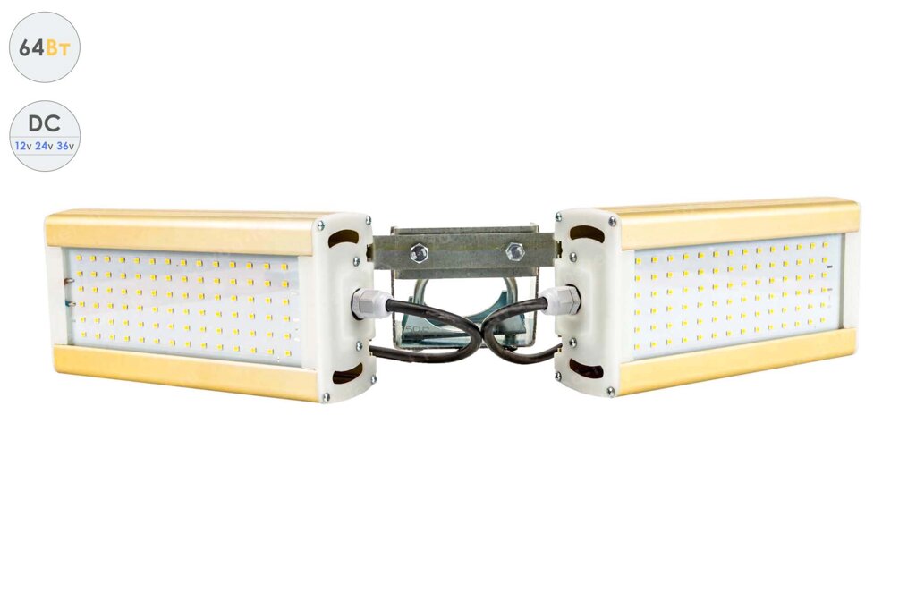 Низковольтный светодиодный светильник Модуль Галочка GOLD, универсальный, 64 Вт от компании Белая птица - фото 1