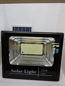 Прожектор на солнечной батарее 100 ватт. Прожектор с аккумулятором заряжается от солнечной панели