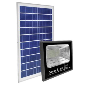Прожектор на солнечной батарее 100 ватт LED для наружного и внутреннего освещения в Алматы от компании Белая птица