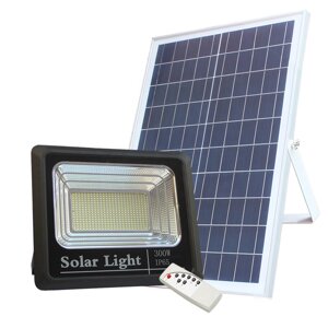 Прожектор на солнечной батарее 300 ватт LED для наружного и внутреннего освещения