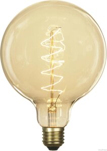 Лампа ретро-стиля 40 ватт, ретро лампа накаливания, лампа светодиодная Эдисона, винтажная лампа в Алматы от компании Белая птица