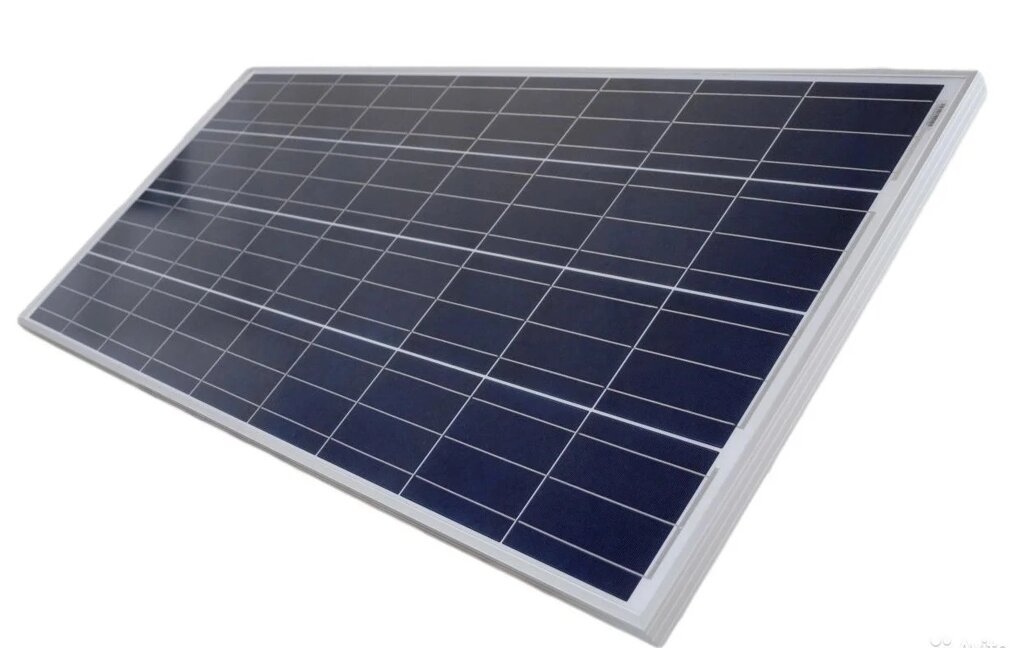 Солнечная панель 150 Вт 12 В.  Поликристаллическая солнечная батарея 150 w. от компании Белая птица - фото 1