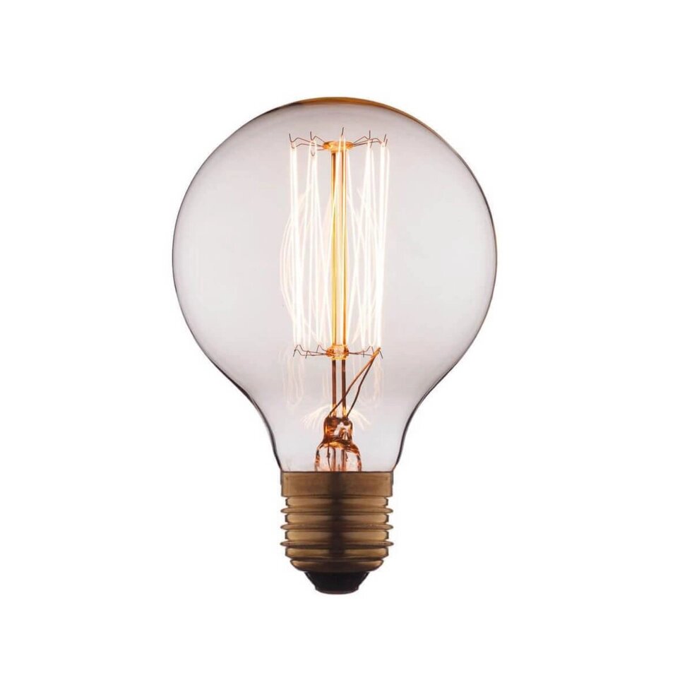 Светодиодная лампа Эдисона 40 Вт., лампа Эдисона накаливания, лампа для ретро гирлянды от компании Белая птица - фото 1